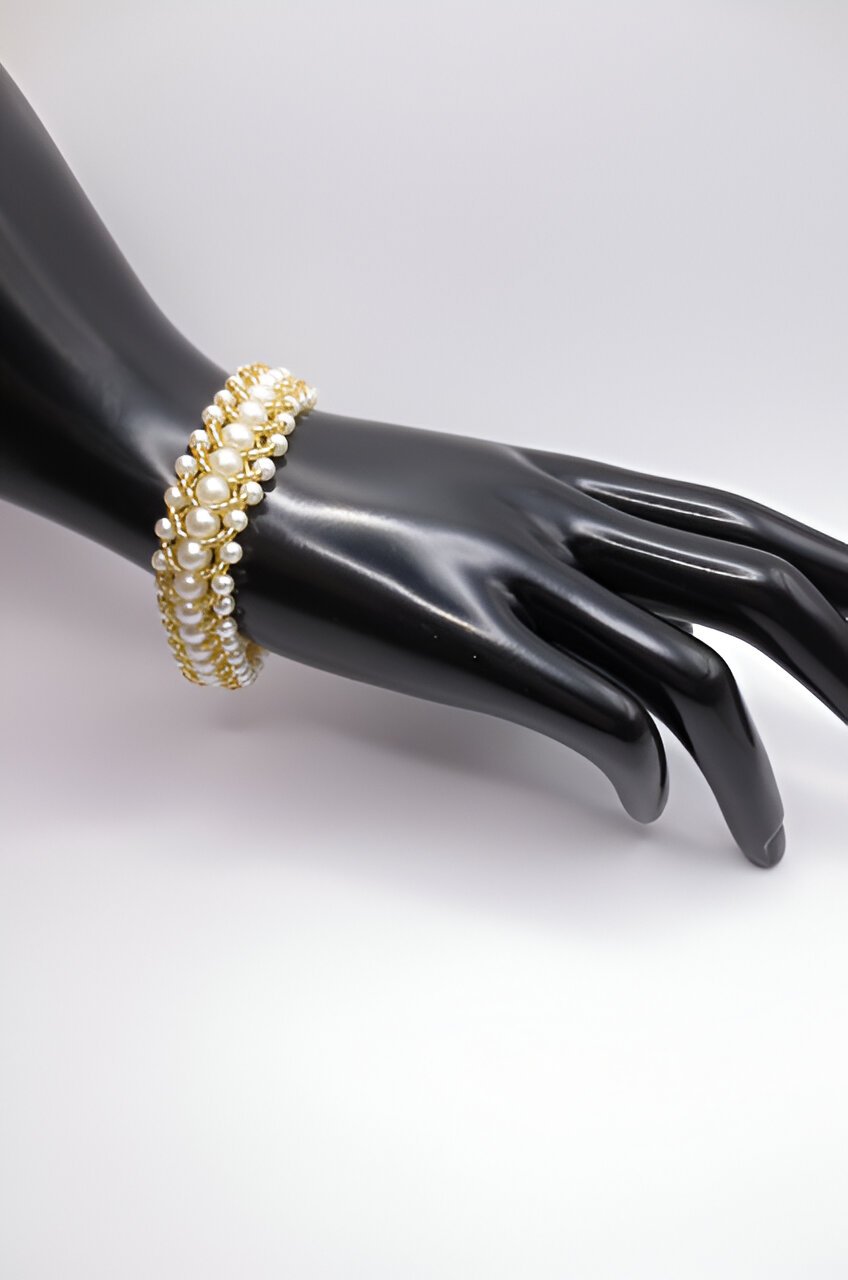 Pearl Bracelet Jewelry Jewellery handmade