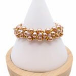 Pearl crystal bracelet handmade jewelry jewellery