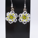 Beaded earrings jewelry jewellery handmade