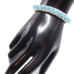 Stunning blue pearl bracelet jewelry jewellery handmade