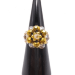 Crystal ring handmade handcrafted