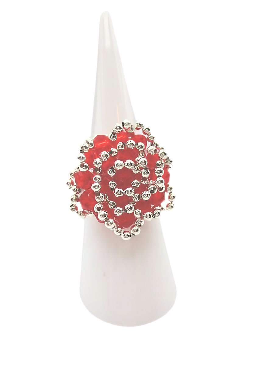 Rose ring handmade jewellery jewelry