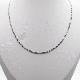 Silver colour stainless steel chain jewelry jewellery