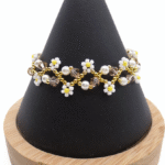 Floral bracelet handmade jewellery jewelry