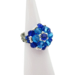 Ring Jessica Crystal handmade jewellery jewelry