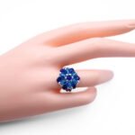 Ring Jessica Crystal handmade jewellery jewelry