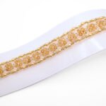 Matilda - light yellow champagne crystal bracelet handmade jewellery